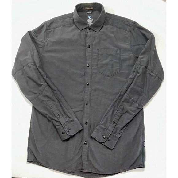 Mens Kuhl 5 Panel Long Sleeve Shirt Sz Medium Hiking Outdoors Lot Of 2 EC - Picture 4 of 12